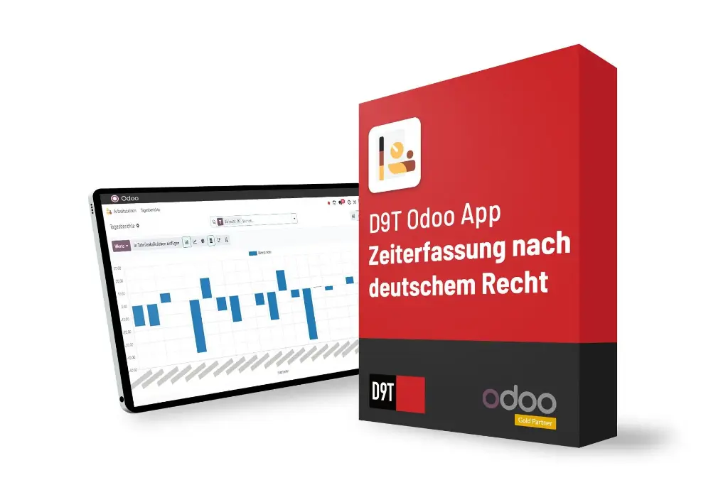 D9T Odoo App: Zeiterfassung