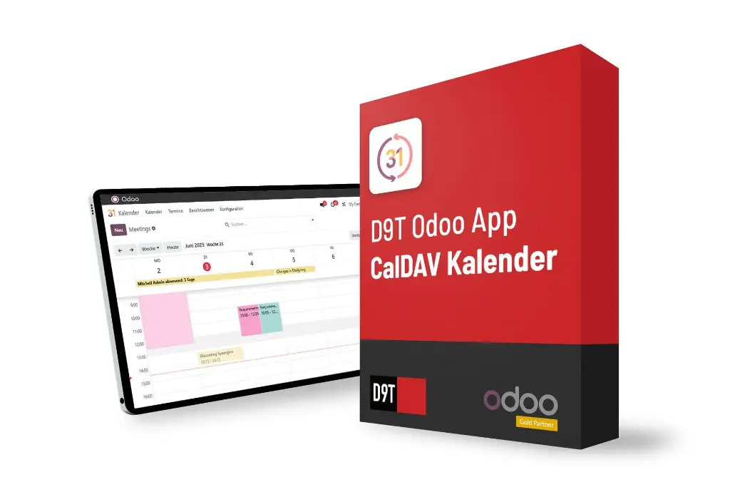 D9T Odoo App: CalDAV Calendar