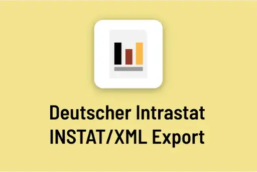 D9T Odoo App: Deutscher Intrastat INSTAT/XML Export